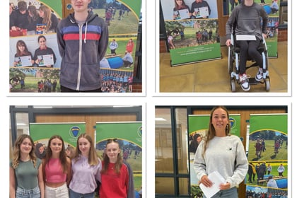 Ysgol Penweddig celebrate excellent A-level results