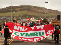 Cymdeithas yr Iaith plan Machynlleth rally