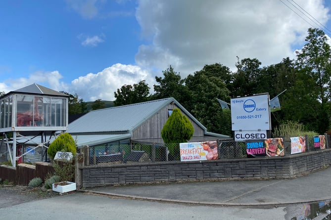 Llanbrynmair's cafe has been plagued with issues and has closed again after two months