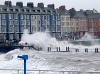 Flood alert issued along Cardigan Bay coastline