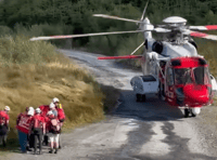 Teenager airlifted from Dyfi Bike Park