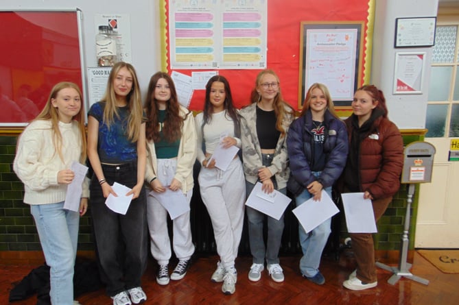 Ysgol Uwchradd Tywyn pupils and their results