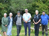 Dyffryn Ardudwy celebrate Green Flag award