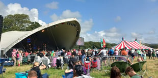 Festival goers gather in Aberystwyth for Big Tribute 2024