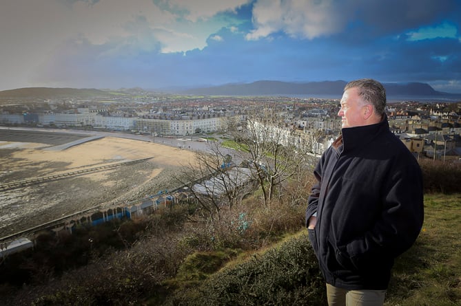 Jim Jones, MD of North Wales Tourism Ltd in Llanduddno.