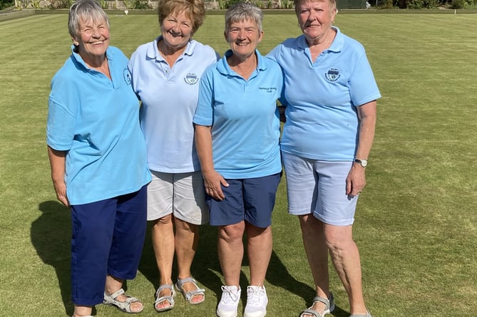 The ladies doubles finalists were Julie Taylor and Christine Palmer against Anne Stansfield and Pauline Owen