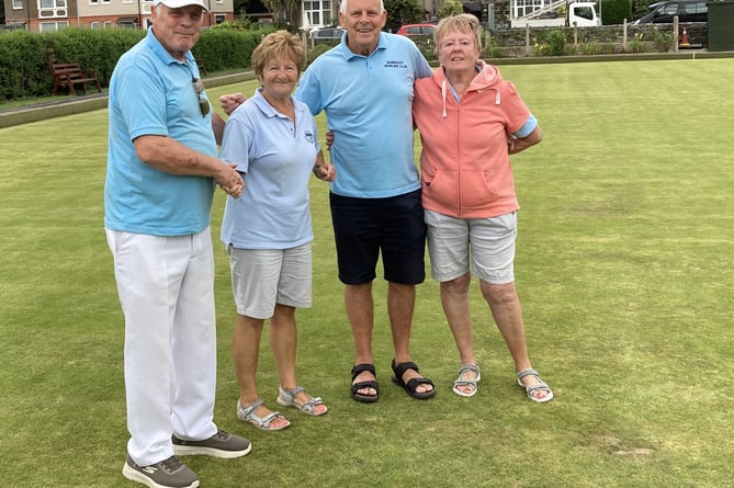 The mixed doubles finalists were Charles Martin and Christine Palmer against Patrick Martin and Pauline Owen