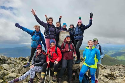 The Ceredigion mums climbing mountains to raise money for good causes