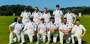 Aberaeron congratulated after winning unprecedented quadruple