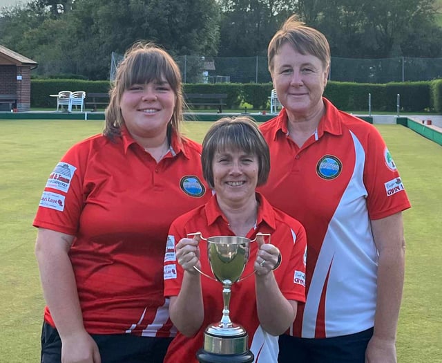 Lampeter trio win Ladies Welsh Bowls Triples