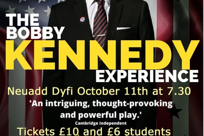 Aberdyfi hall to host Bobby Kennedy play