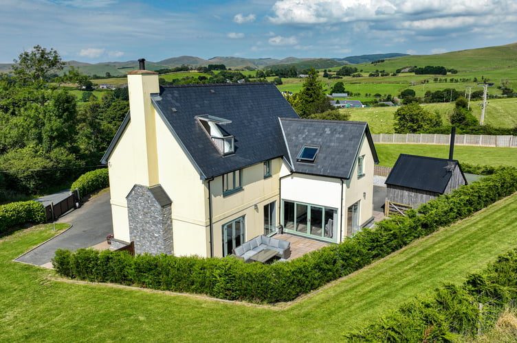 Five-bedroom detached home set in stunning Ceredigion countryside