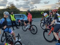 Caron and Lois win Clarach Hill Climb time trial