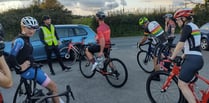 Caron and Lois win Clarach Hill Climb time trial