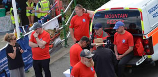 Rescue services join RNLI event to mark anniversary of saving lives