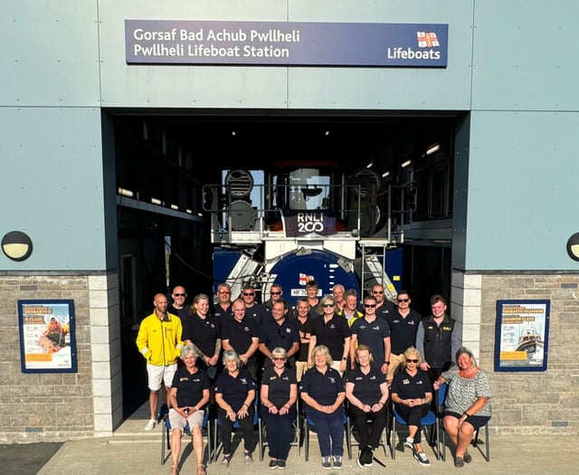 Pwllheli RNLI take part in project to mark anniversary of charity