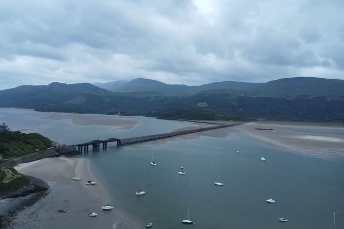 Photographer Adam Lynn sent in this drone photograph of Barmouth