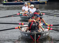 MYC Rowing host final Celtic Long Boat race for the Northern League 