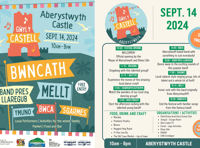 Aberystwyth castle will rock again this weekend