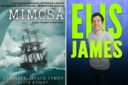 Comedian Elis James, a musical about Mimosa and more at Felinfach