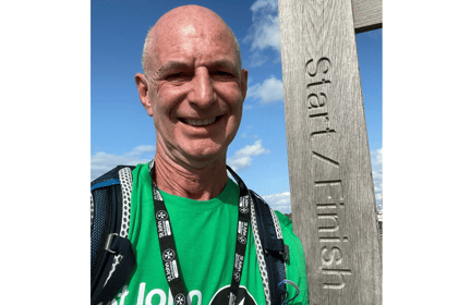 Volunteer takes on 1,000 mile walk around Wales for first aid charity