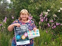 Open garden event raises £1,505 for Tŷ Gobaith