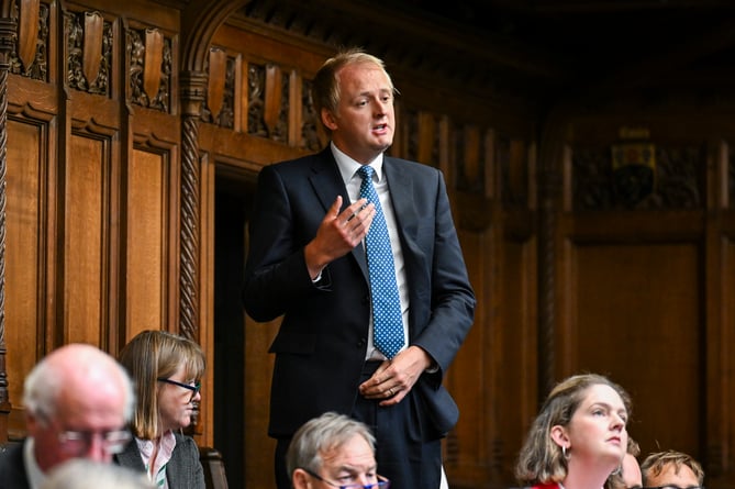 Ben Lake MP speaking in the House of Commons