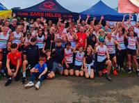 Sarn Helen runners impress at relay championships