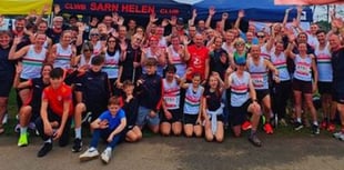 Sarn Helen runners impress at relay championships