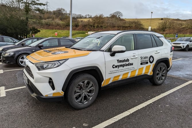 St John Ambulance Cymru will provide a new Welfare and Falls Rapid Response Service in the Pembrokeshire area from October 2024