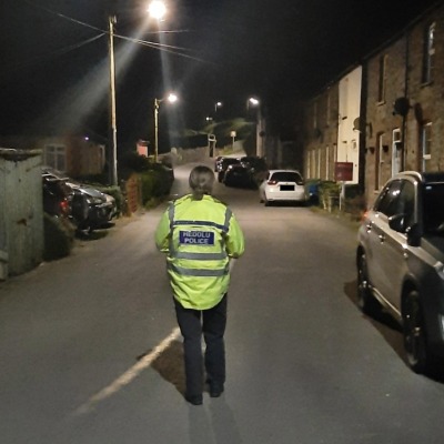 Gwynedd police patrol. Photo: NWP Gwynedd South