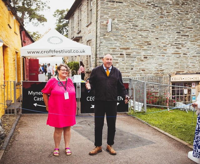 Over 3,500 people attend first Craft Festival Wales at Cardigan Castle