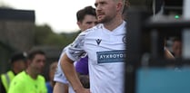 Captain Nathan Peate rescues a point for Bala Town 