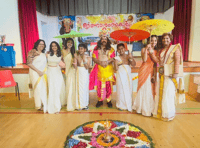 More than 200 people celebrate Onam harvest festival in Borth