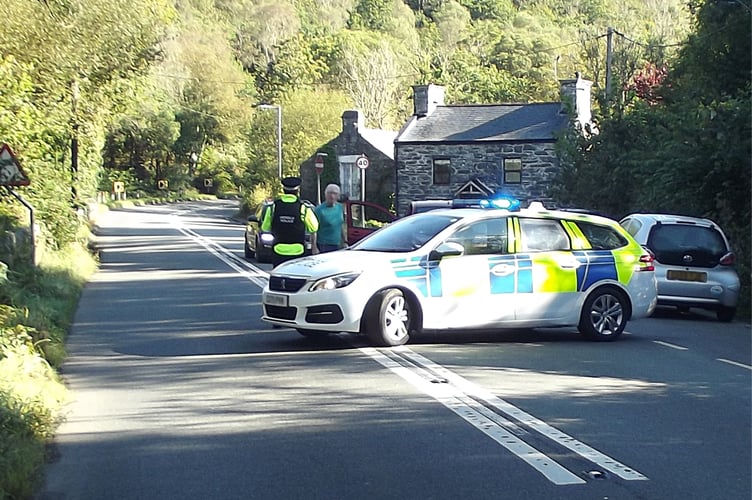 Police at the scene of the most recent crash had to divert traffic towards a longer route through Blaenau Ffestiniog