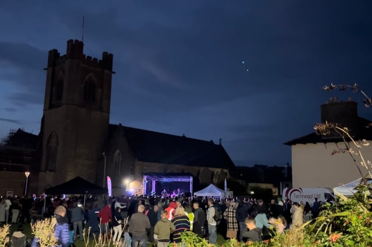 A variety of live music acts played throughout the day, with food, drink, craft and clothing stalls situated around the performance area