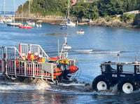 Abersoch RNLI rescue two on broken down jet-ski