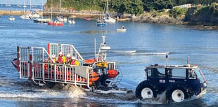 Abersoch RNLI rescue two on broken down jet-ski