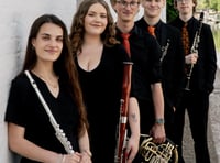 Watch Dolgellau Music Club get off to great start with Lumas Winds