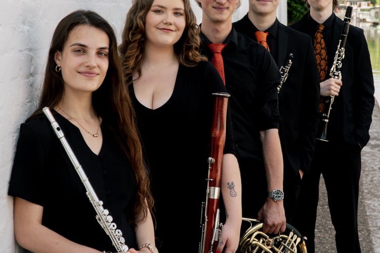 Lumas Winds open Dolgellau Music Club's 40th season at 7.30pm on Friday, 4 October