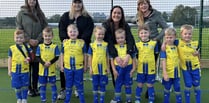 Teirw Ystwyth thank sponsors for first football kit