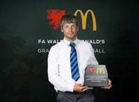 Felinfach's Gethin Thomas named Community Coach of the Year