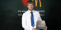 Felinfach's Gethin Thomas named Community Coach of the Year