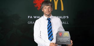 Felinfach's Gethin Thomas named Community Coach of the Year