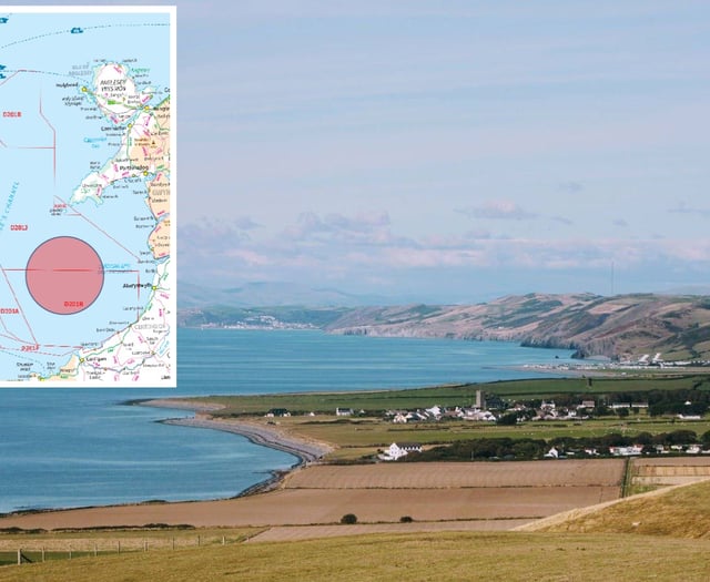 Military testing continues in Cardigan Bay