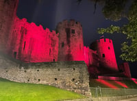 Gwynedd castles take part in campaign to help save lives