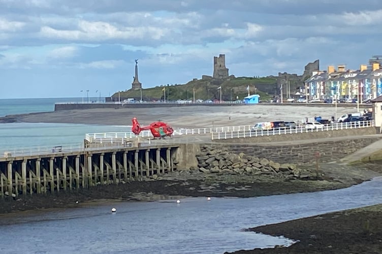 Air ambulance promenade