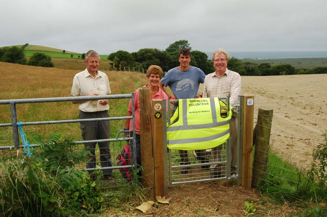 Rambling volunteers