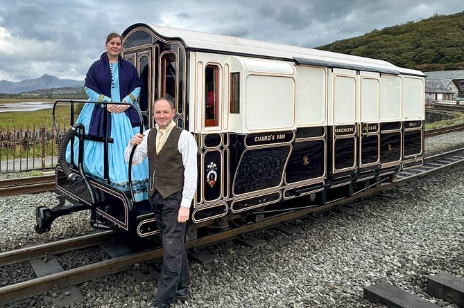 Sarah and Glenn with Van No.1