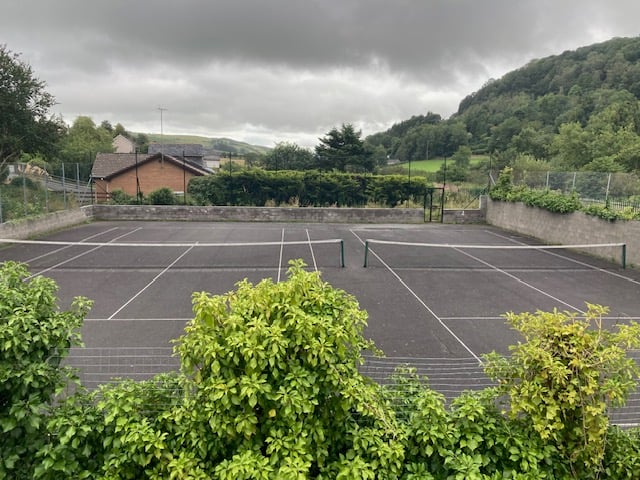 Llandre Tennis Courts to undergo facelift after securing funding